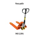 Componente: 2 Rodillos para patín traspaleta de 2.5 ton PAT-2.5PU (img_2_RO-PAT-PUR)
