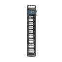 Juego de 9 dados cuadro 3/8' mm, TRUPER