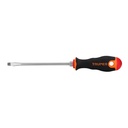 Desarmador plano 1/4' x 6' mango Comfort Grip, TRUPER