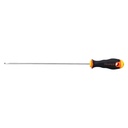 Desarmador cabinet 1/8' x 8' mango Comfort Grip, TRUPER