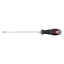 Desarmador de cruz 1/4' x 8' mango Comfort Grip, TRUPER