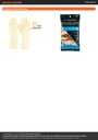 Guantes de látex para manejo de alimentos, M, TRUPER