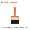 Brocha profesional de 4' con mango de plástico, TRUPER