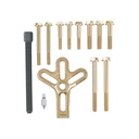 Extractor pata de gallo, 13 piezas, TRUPER