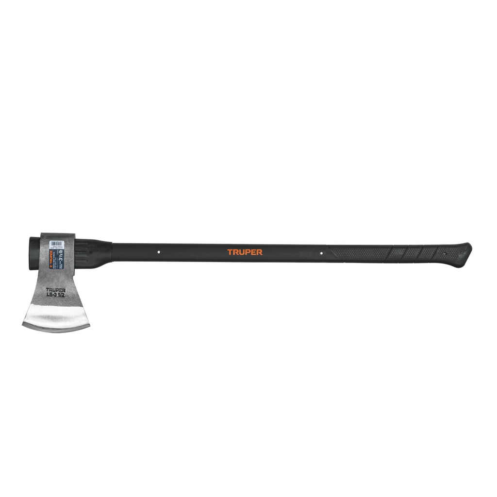 Hacha labor entera 3-1/2 lb, mango de fibra de vidrio 36'
