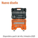 Juego de 53 herramientas cuadro 3/8' mm para mecánico