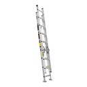 Escalera de extensión, tipo III, 16 peldaños, TRUPER