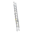 Escalera de extensión, tipo III, 20 peldaños, TRUPER