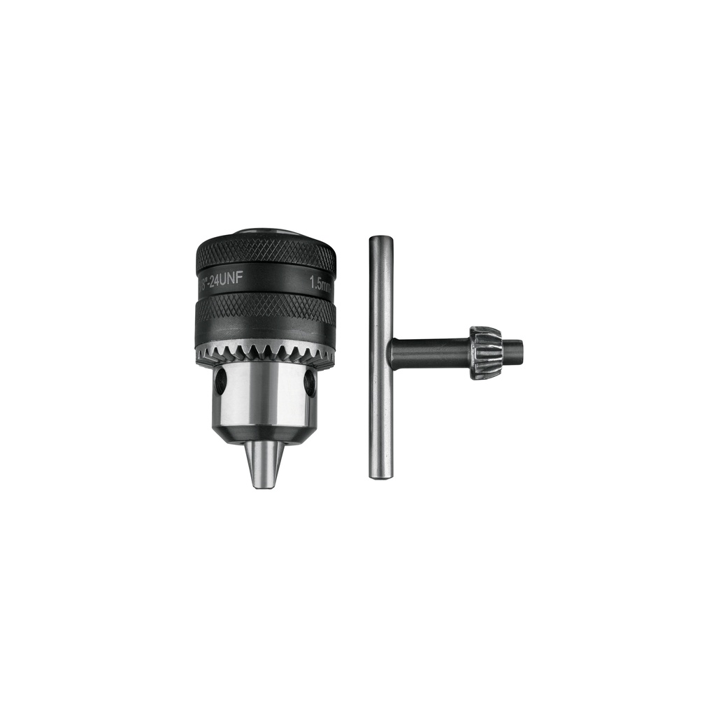Broquero 3/8' con llave, cuerpo moleteado, TRUPER