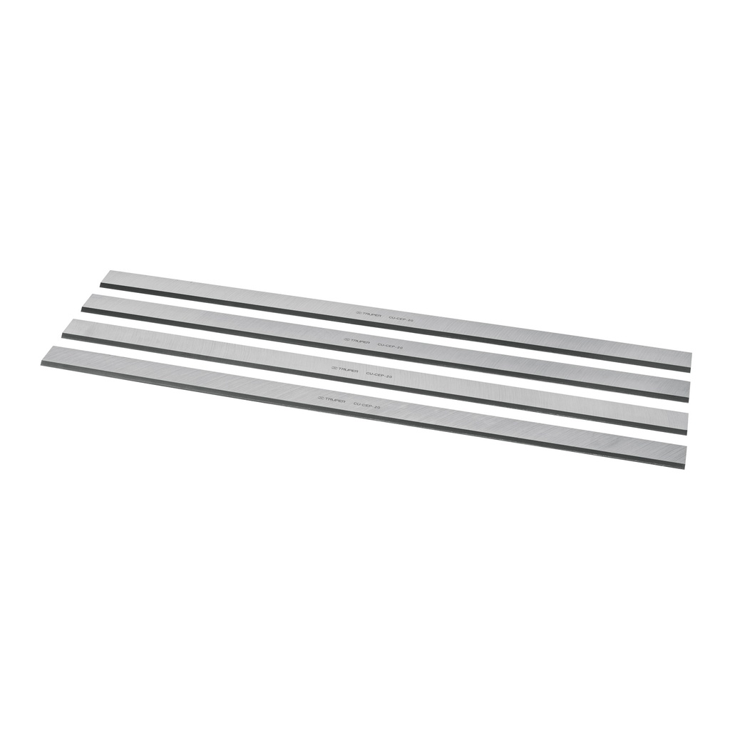 Caja con 4 cuchillas HSS para cepillo de piso CEP-20, TRUPER