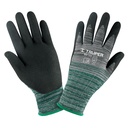 Guantes de nylon recubiertos de nitrilo arenoso, G, TRUPER