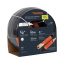 Manguera para compresor, de hule, 10m x 1/2', TRUPER
