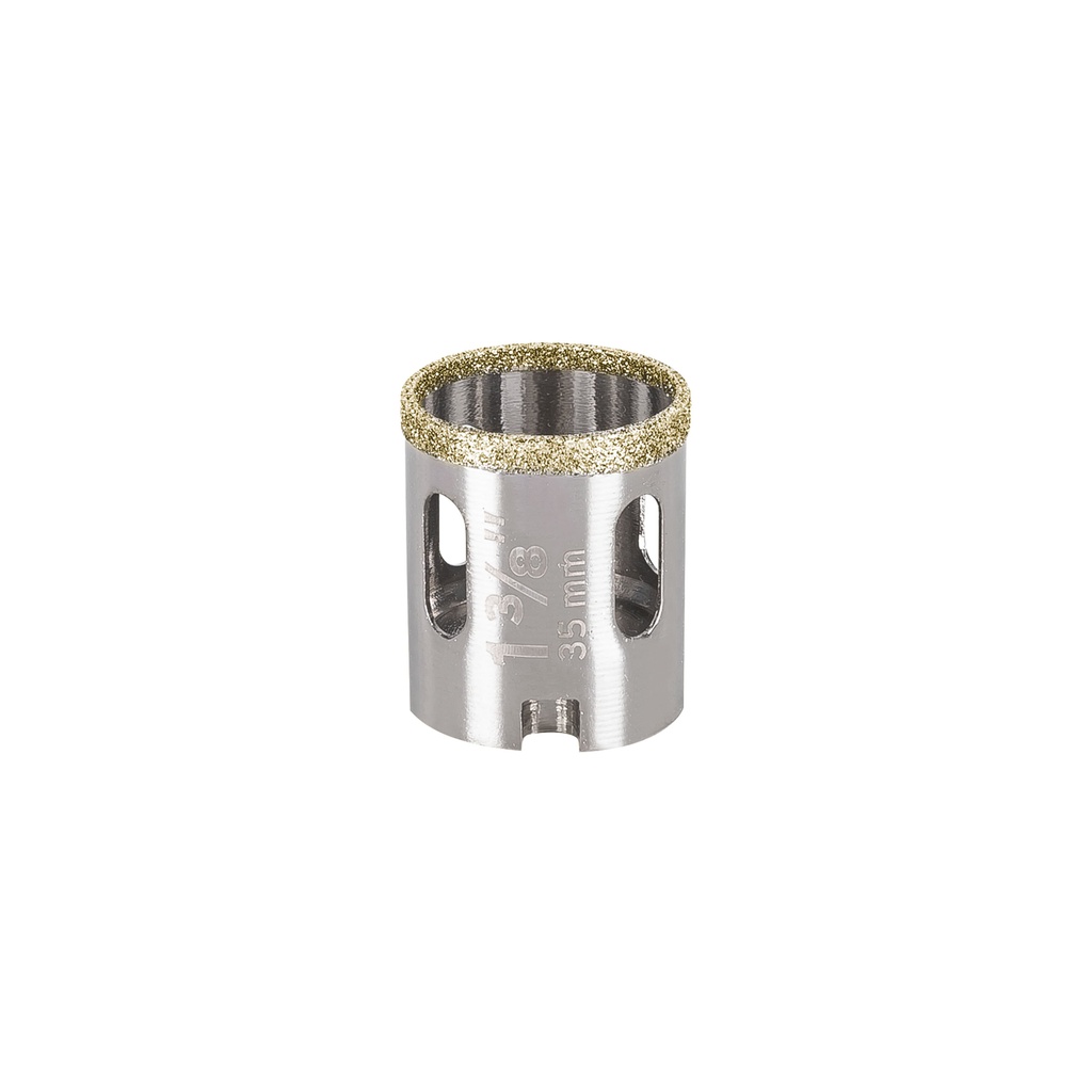 Brocasierra diamante 1-3/8' borde continuo, TRUPER