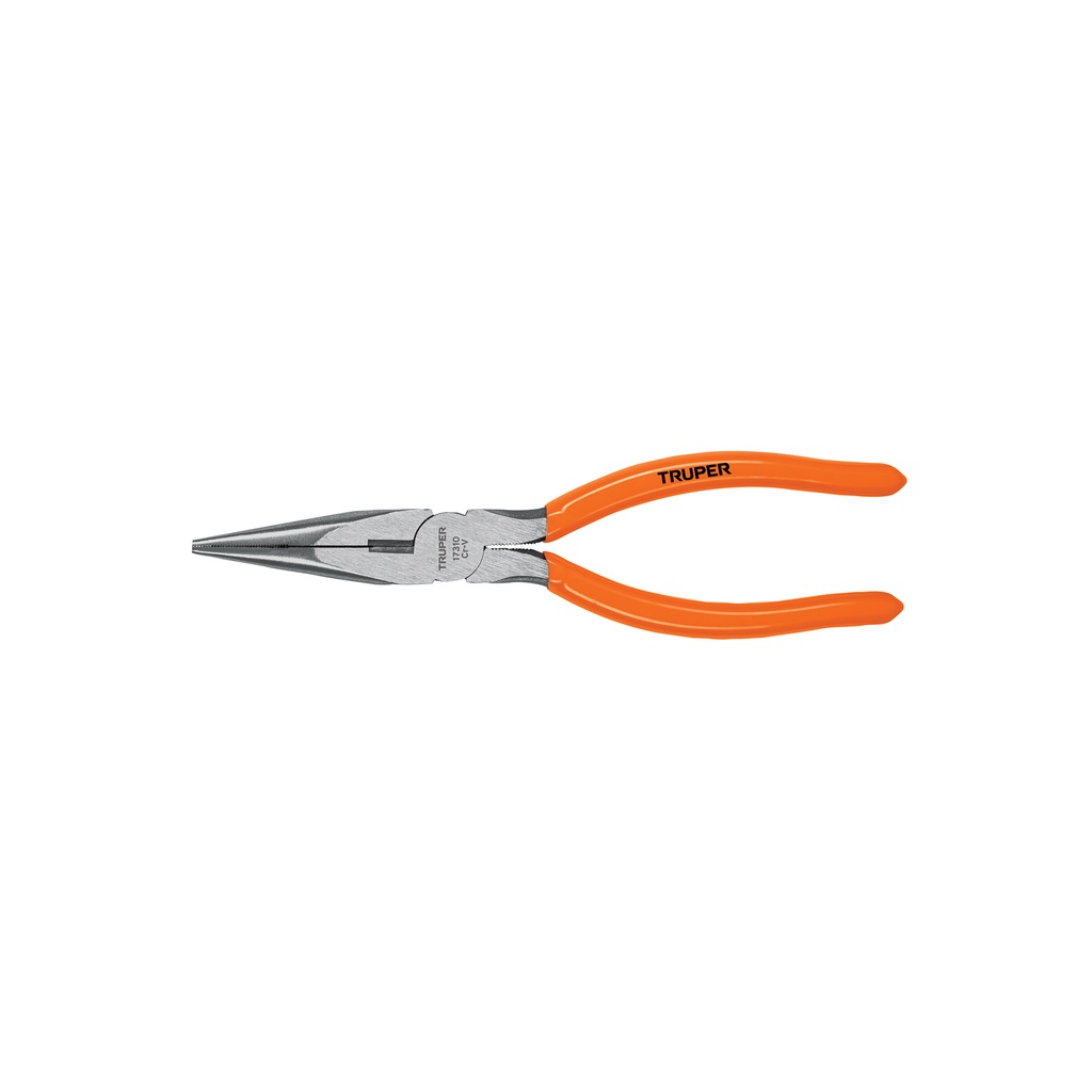 Pinza de punta y corte 8' mango de PVC, TRUPER
