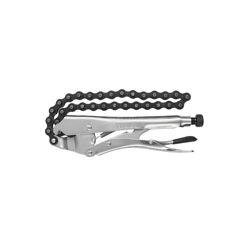 Pinza de presión 8' de cadena, TRUPER
