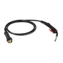 Antorcha, conector europeo 1-1/4' para SOMU-200X y SOMI-130X