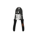 Pinza 8' ponchadora para cables RJ-45, 8 contactos, TRUPER
