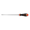 Desarmador plano 5/16' x 10' mango Comfort Grip, TRUPER