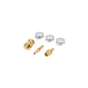 Juego de 6 piezas para reparar mangueras de 3/8' NPT, TRUPER