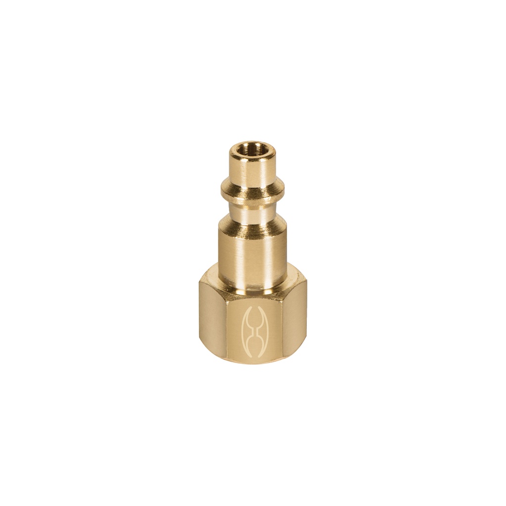 Conector rápido de latón, hembra, cuerda 1/4' NPT, TRUPER