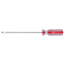 Desarmador plano 1/4 x 8' mango de PVC, PRETUL
