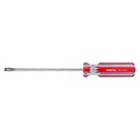 Desarmador plano 1/4 x 6' mango de PVC, PRETUL