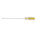 Desarmador cabinet 3/16 x 8' mango de PVC, PRETUL