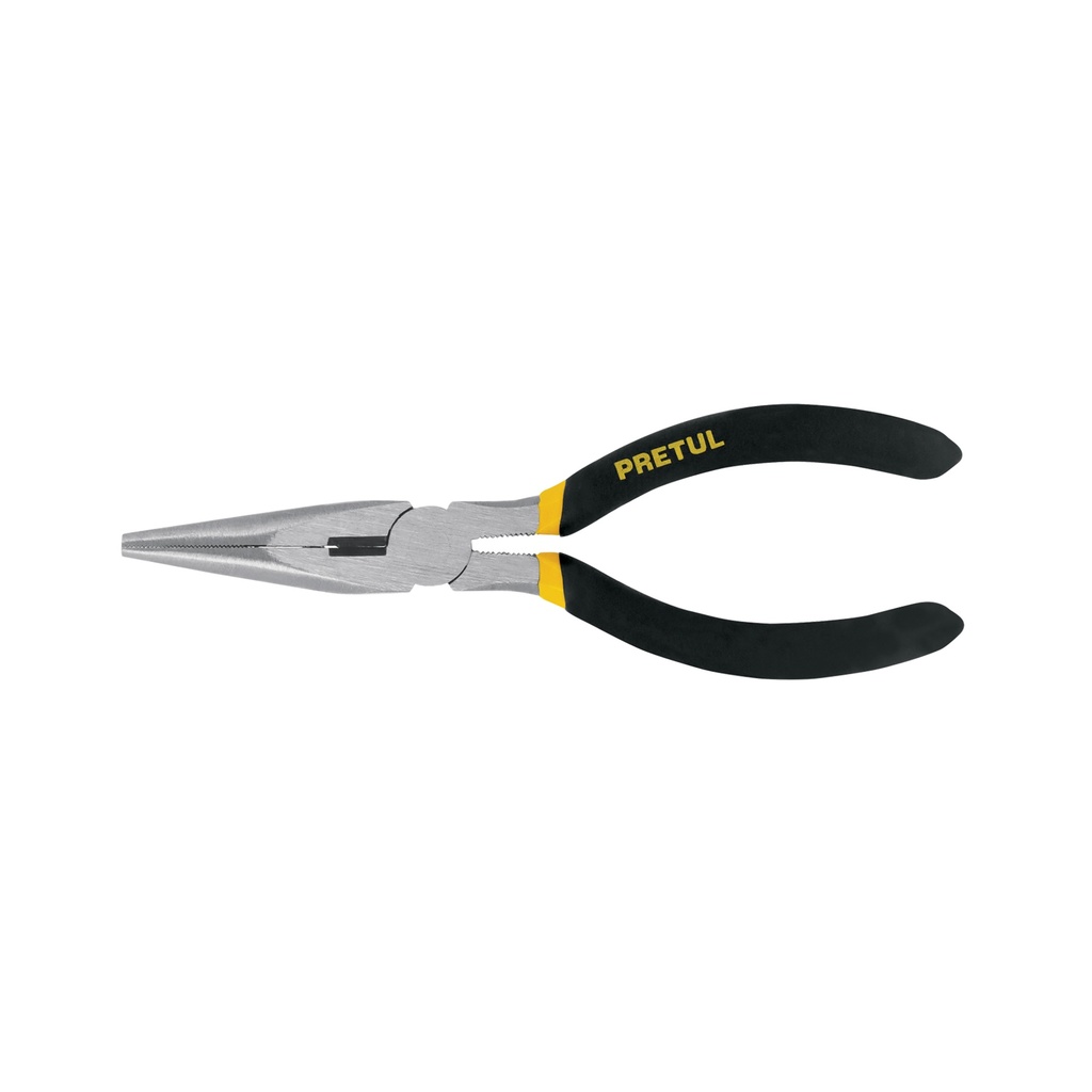Pinza de punta y corte 6' mango de PVC, PRETUL