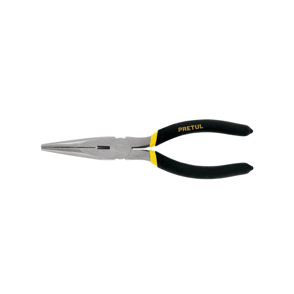 Pinza de punta y corte 7' mango de PVC, PRETUL