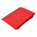 Lona de polietileno 3 x 3 m, roja, 110 g/m2, PRETUL