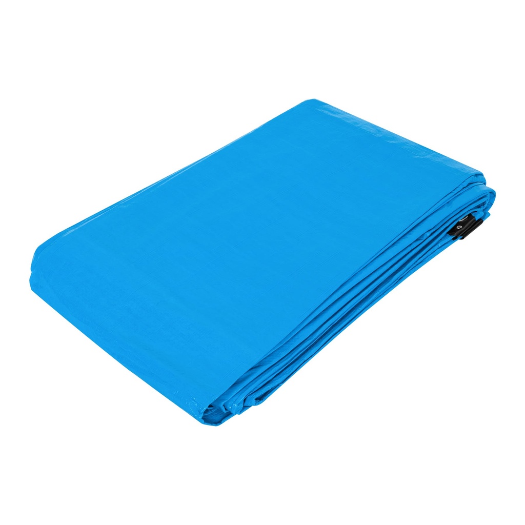 Lona de polietileno 5 x 5 m, azul, 110 g/m2, PRETUL