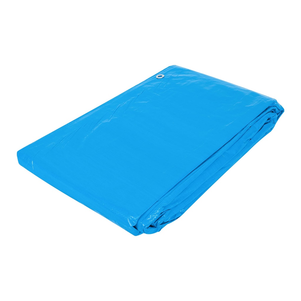 Lona de polietileno 6 x 6 m, azul, 110 g/m2, PRETUL