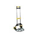 Diablo de carga, plegable de aluminio y base acero, 100 kg