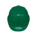 Casco de seguridad, ajuste de intervalos, verde, PRETUL