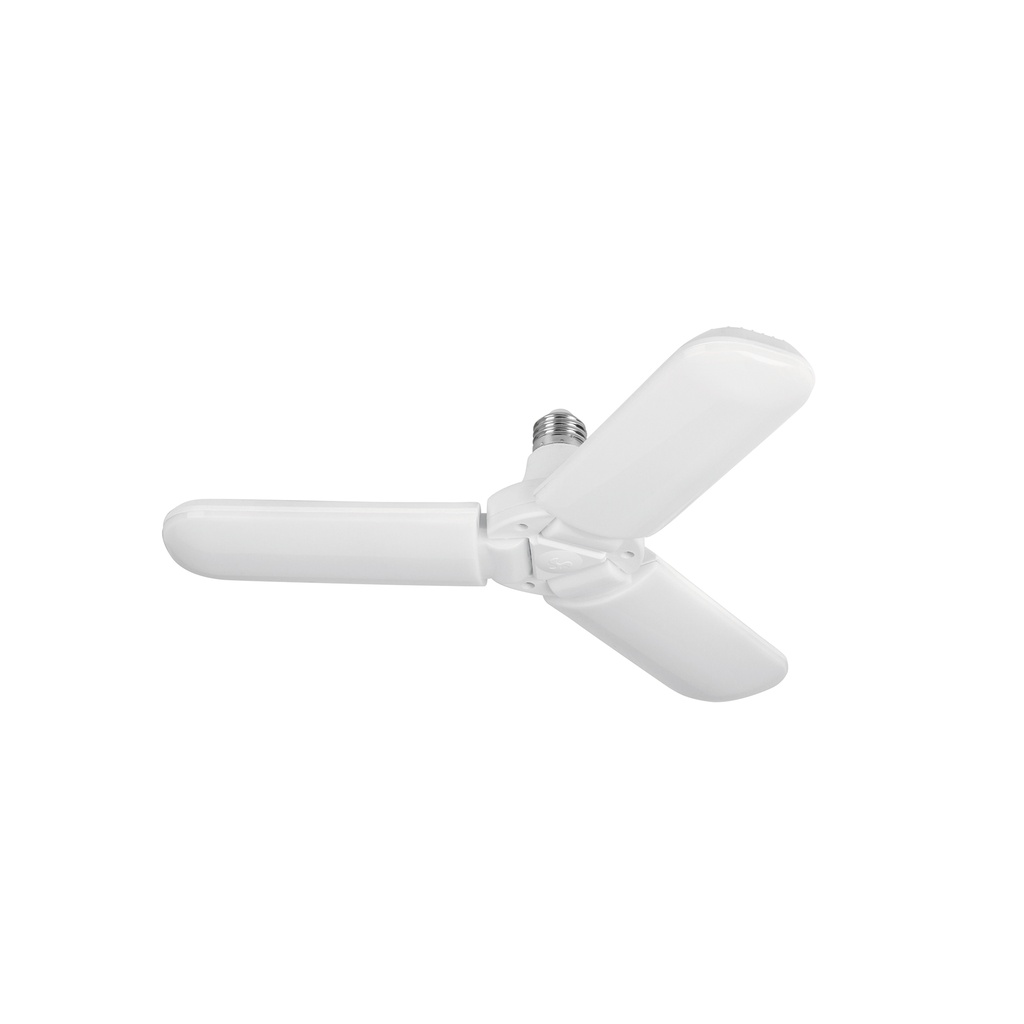 Lámpara LED tipo ventilador 24W, 3 aspas, 6500K, BASIC