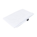 Lona de polietileno 4 x 4 m, blanca, 110 g/m2, PRETUL