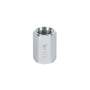 Cople de acero, hembra-hembra, cuerda 1/4' NPT, PRETUL