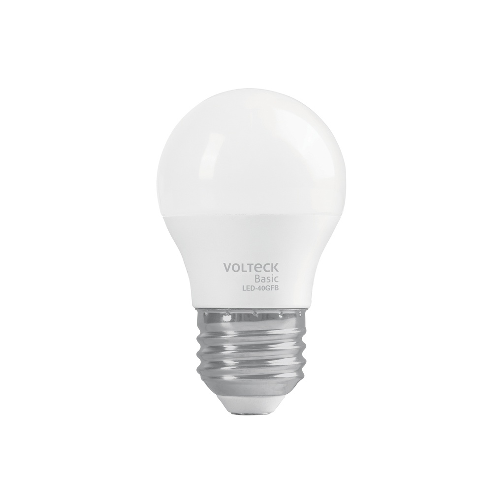 Foco LED 5W (40W) G45, 6500K blanca fría, 450 lm, BASIC