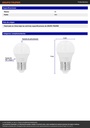 Pack 4 focos LED 8W (60W) A19, 3000K cálida, 790 lm, BASIC