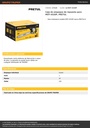 Caja de empaque de repuesto para MOT-4520P, PRETUL