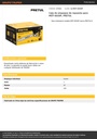 Caja de empaque de repuesto para MOT-6020P, PRETUL