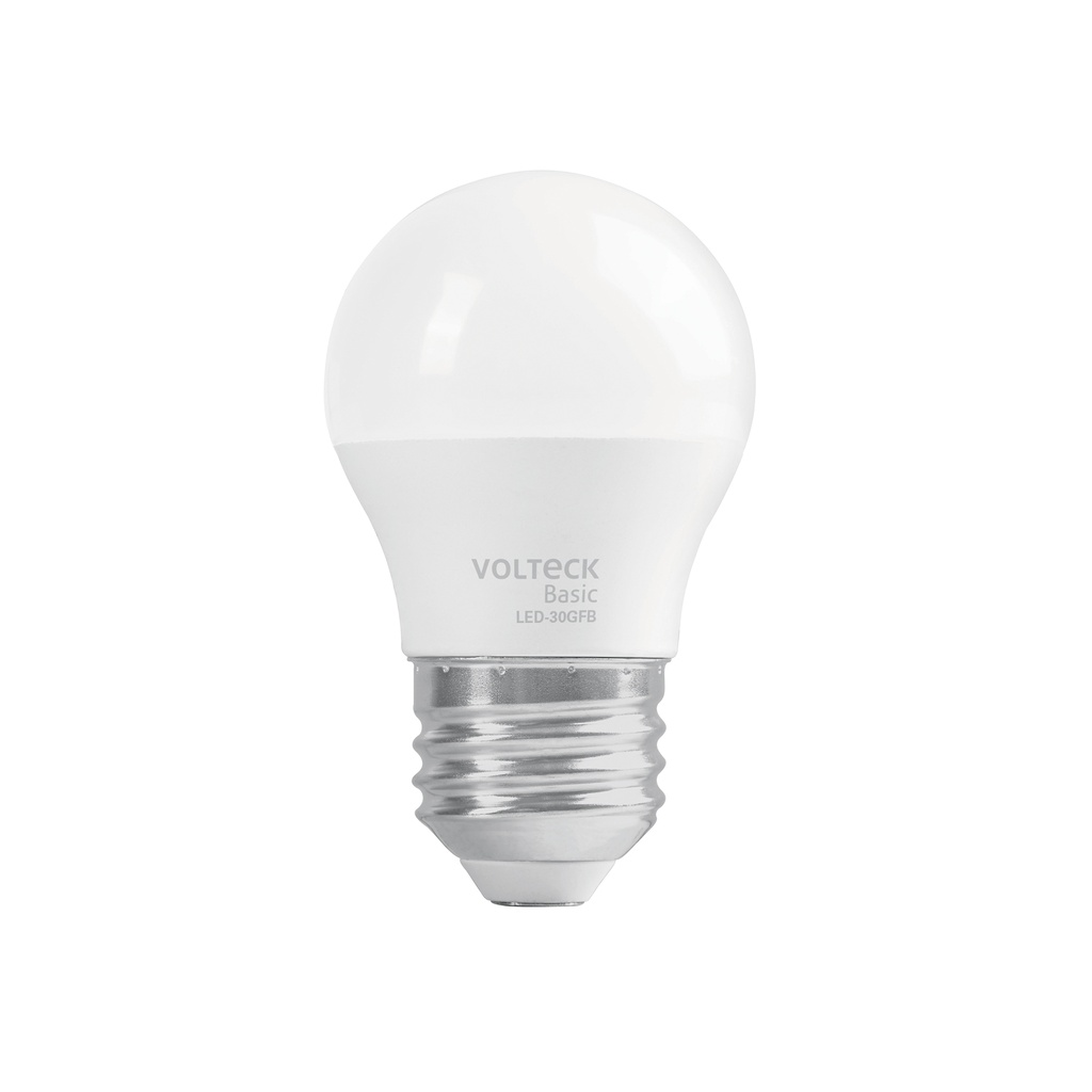Foco LED 3W (25W) G45, 6500K blanca fría, 270 lm, BASIC