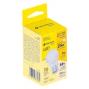 Foco LED 3W (25W) G45, 3000K blanca cálida, 270 lm, BASIC
