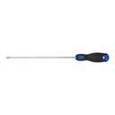 Desarmador de cruz 1/8' x 4' mango Comfort Grip, PRETUL