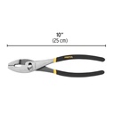 Pinza de chofer 10' mango de PVC, PRETUL