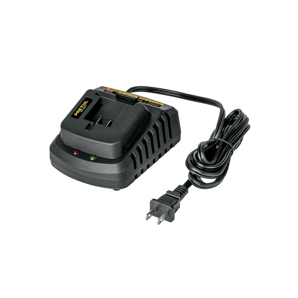 Cargador de baterías de ion litio 20V, PRETUL