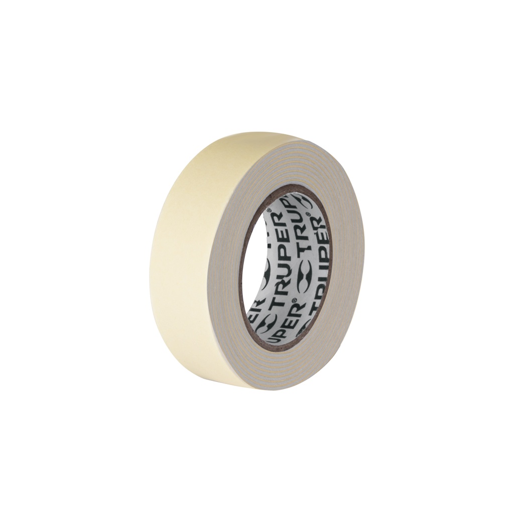 Cinta doble cara de 19 mm x 1.5 m, TRUPER