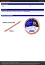 Metro de cable desnudo de cobre calibre 10 AWG, rollo 25 m