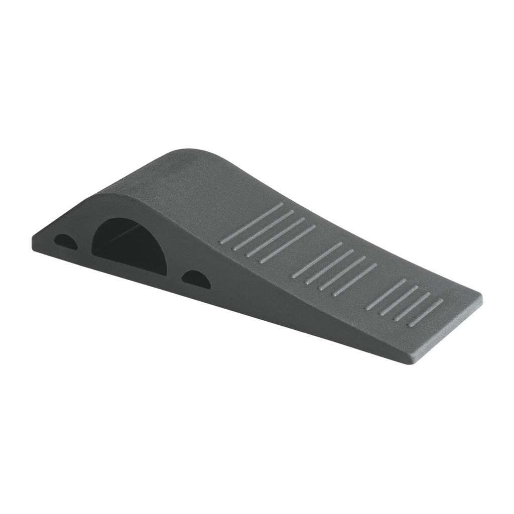 Cuña tope de caucho sintético para puerta de 12 cm, HERMEX