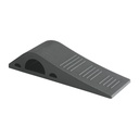 Cuña tope de caucho sintético para puerta de 12 cm, HERMEX